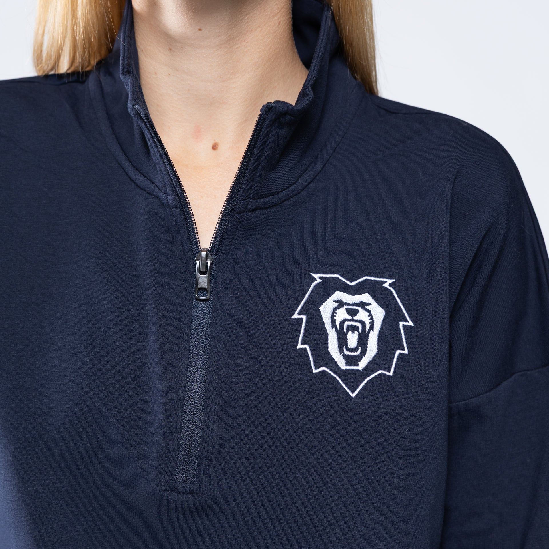 Ladies Perform Quarter Zip | Classic Navy