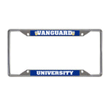 License Plate Frame | University