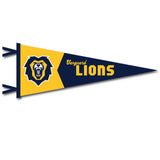 12 x 32 Two-Piece Flock Plus Pennant | Navy/Gold