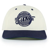 Retro 80's Circle Two-Tone | Ivory & Navy