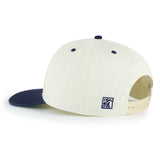 Retro 80's Circle Two-Tone | Ivory & Navy