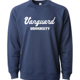 Lightweight Loopback Terry Crew | Indigo