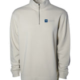 Pigment Dye Quarter Zip | Ivory