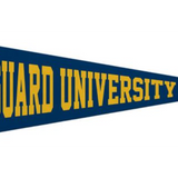Vanguard University Pennant | Blue/Yellow