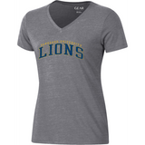 Ladies V-neck Tee VU | Grey